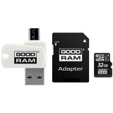 Memory card GOODRAM All in One 32GB MICRO CARD class 10 UHS I + card reader (M1A4-0320R12)
