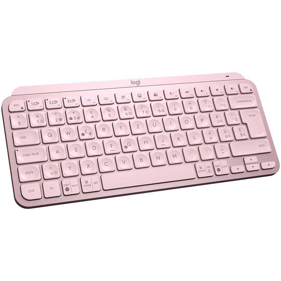 Tastatūra LOGITECH MX Keys Mini Bluetooth Illuminated Keyboard ROSE US - 920-010500 - foto 2