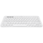 Tastatūra LOGITECH K380 Multi-Device Bluetooth Keyboard OFF-WHITE UK - 920-009591