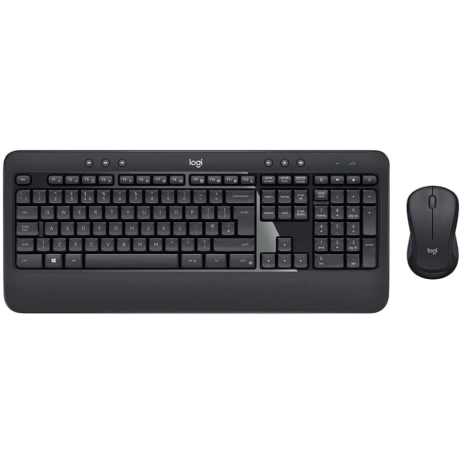 Tastatūra LOGITECH MK540 ADVANCED BLACK NORDIC ENG (920-008683) - 920-008683	
