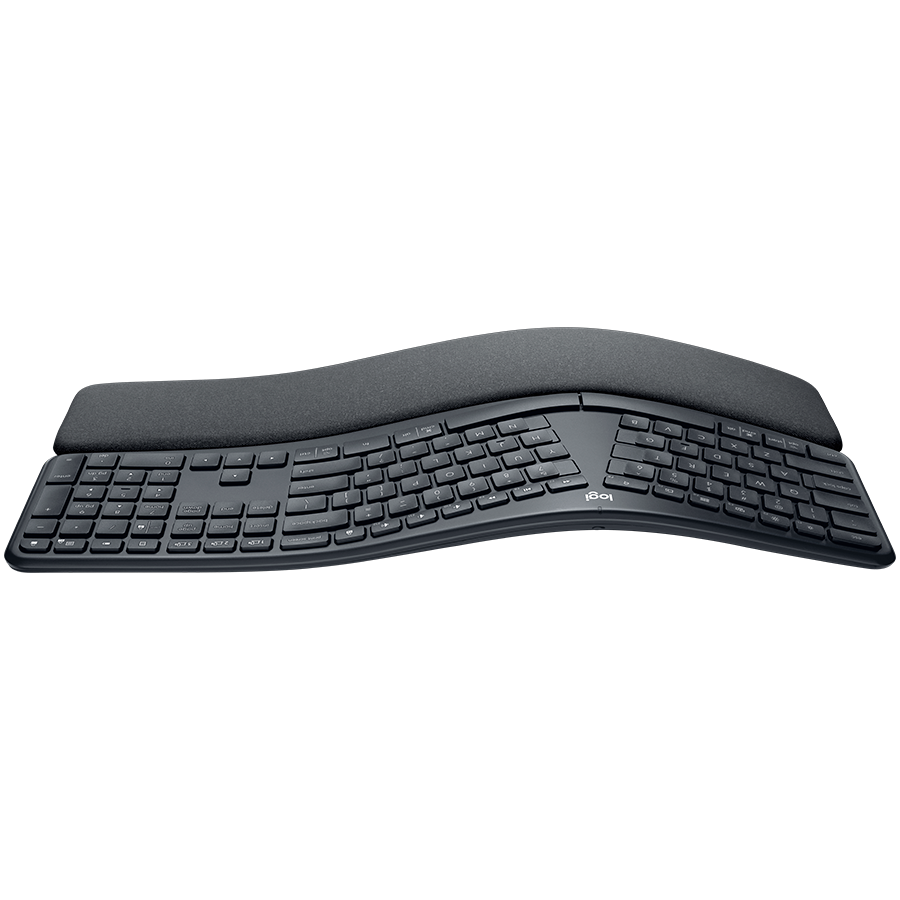 Tastatūra LOGITECH K860 ERGO Bluetooth keyboard GRAPHITE RUS - 920-010110 - foto 4