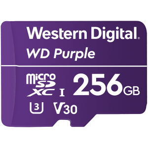 Atmiņas kartes CSDCARD WD Purple (MICROSD, 256GB) - WDD256G1P0C