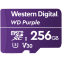 Atmiņas kartes CSDCARD WD Purple (MICROSD, 256GB) - WDD256G1P0C