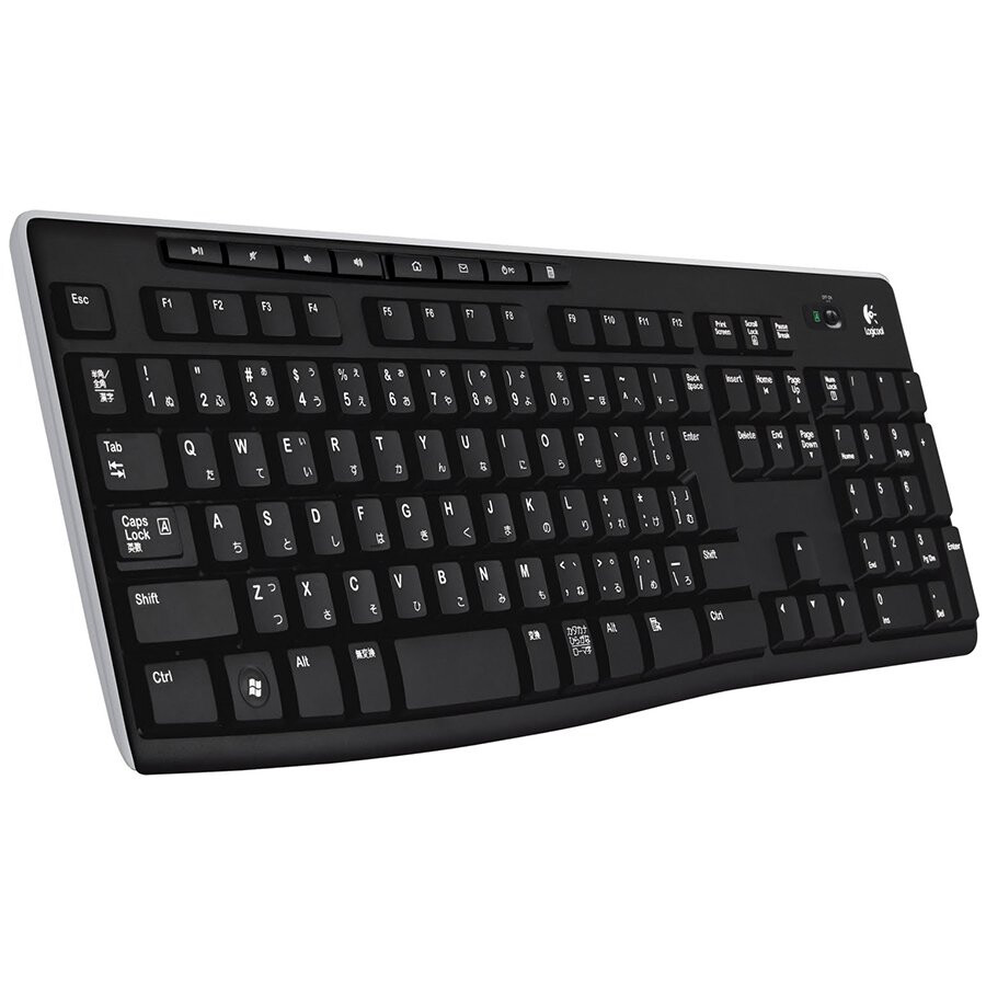 Tastatūra LOGITECH K270 Wireless Keyboard BLACK UK - 920-003745