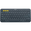 Tastatūra LOGITECH K380 Multi-Device Bluetooth Keyboard DARK GREY RUS - 920-007584