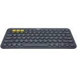 Tastatūra LOGITECH K380 Multi-Device Bluetooth Keyboard DARK GREY RUS (920-007584)