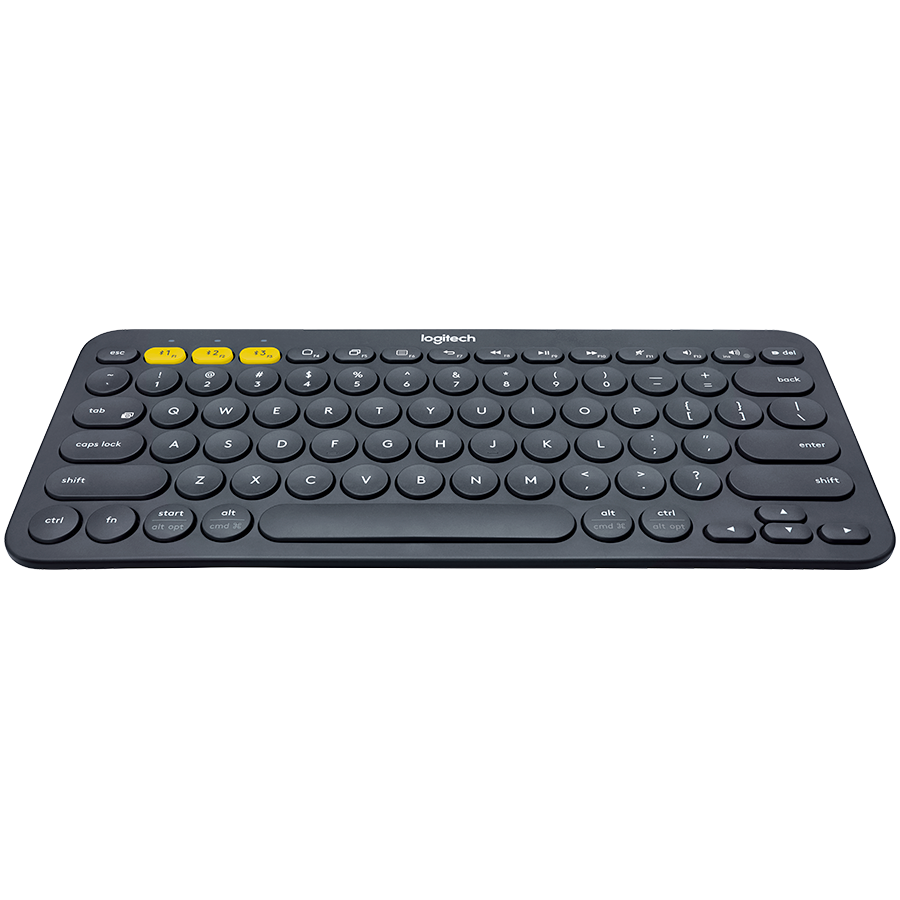 Tastatūra LOGITECH K380 Multi-Device Bluetooth Keyboard DARK GREY RUS - 920-007584 - foto 3
