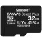 Atmiņas kartes Kingston 32GB micSDHC Canvas Select Plus 100R A1 C10 Single Pack - SDCS2/32GBSP