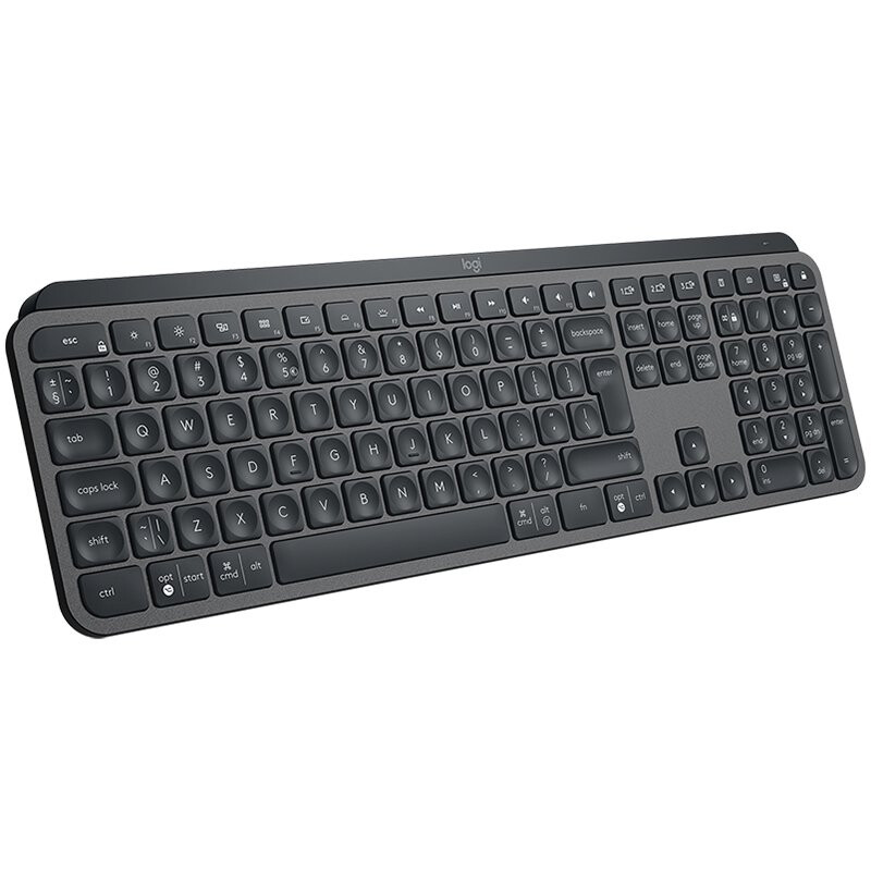 Tastatūra LOGITECH MX Keys Plus Bluetooth Illuminated Keyboard with Palm Rest GRAPHITE US - 920-009416 - foto 2