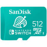 Atmiņas kartes SanDisk microSDXC card for Nintendo Switch 512GB (SDSQXAO-512G-GNCZN)