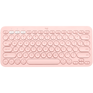 Tastatūra LOGITECH K380 Multi-device Bluetooth Keyboard ROSE RUS - 920-010569