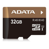 Atmiņas kartes ADATA MICRO SDHC 32GB UHS-I CLASS10 (AUSDH32GUICL10-R)