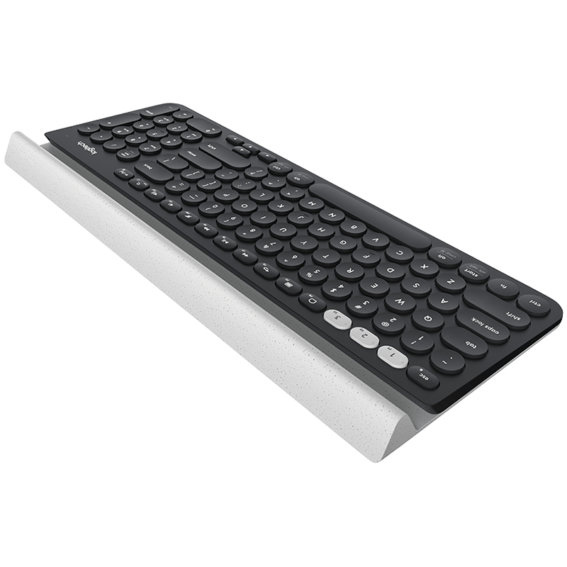 Tastatūra LOGITECH K780 Multi-Device Wireless Keyboard DARK GREY/SPECKLED WHITE US - 920-008042 - foto 2