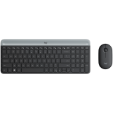 Tastatūra + pele LOGITECH MK470 Slim Wireless Combo GRAPHITE RUS (920-009206)