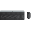 Tastatūra + pele LOGITECH MK470 Slim Wireless Combo GRAPHITE RUS - 920-009206 - foto 2
