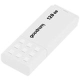 USB zibatmiņa GOODRAM 128GB UME2 WHITE USB 2.0 (UME2-1280W0R11)