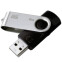 USB zibatmiņa GOODRAM 4GB UTS2 BLACK USB 2.0 - UTS2-0040K0R11