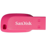 Clé USB SanDisk Cruzer Blade USB Flash Drive 64GB Electric Pink (SDCZ50C-064G-B35PE)