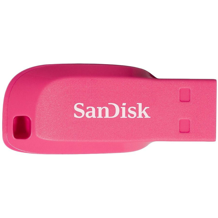USB zibatmiņa SanDisk Cruzer Blade USB Flash Drive 64GB Electric Pink - SDCZ50C-064G-B35PE