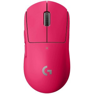 Pele LOGITECH G PRO X SUPERLIGHT Wireless Gaming Mouse - MAGENTA - EER2 - 910-005956