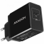 Kabeļu sistēmu sastāvdaļa (SCS) Axagon ACU-PD22 USB-C PD Wall charger <240V / 1x USB-C port PD3.0/QC3.0/AFC/FCP/Apple. 22W total power.