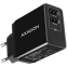 Composant du système de câblage (SCS) Axagon Dual wall charger <240V / 2x port 5V-2.2A + 5V-1A. 16W total power. - ACU-DS16