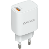 Kabeļu sistēmu sastāvdaļa (SCS) CANYON H-18-01, Wall charger with 1*USB (CNE-CHA18W)