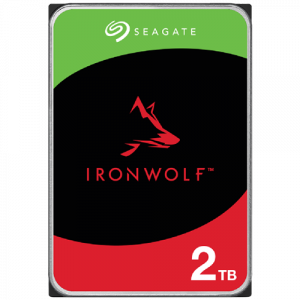 Disque dur SEAGATE HDD IronWolf NAS (3.5''/2TB/SATA 6Gb/s/rpm 5400) - ST2000VN003