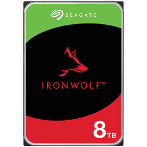 Cietais disks serverim SEAGATE HDD IronWolf (3.5'/ 8TB/ SATA 6Gb/s/ rmp 7200) - ST8000VN004