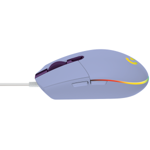 Pele LOGITECH G102 LIGHTSYNC Corded Gaming Mouse - LILAC - USB - EER - 910-005854 - foto 4