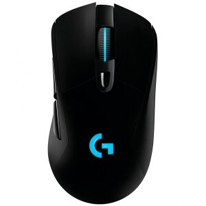 Pele LOGITECH G703 LIGHTSPEED Wireless Gaming Mouse - HERO - BLACK - EWR2 - 910-005641