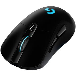 Pele LOGITECH G703 LIGHTSPEED Wireless Gaming Mouse - HERO - BLACK - EWR2 - 910-005641 - foto 2