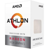 Processeur AMD CPU Desktop 2C/4T Athlon 220GE (3.4GHz,5MB,35W,AM4) box, with Radeon Vega Graphics (YD220GC6FBBOX)