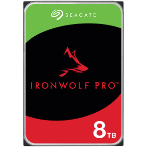 Cietais disks SEAGATE HDD IronWolf Pro (3.5'/ 8TB/ SATA 6Gb/s/ rmp 7200) - ST8000NE001