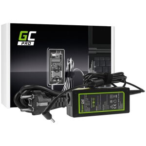 Kabeļu sistēmu sastāvdaļa (SCS) AC Adapter Green Cell PRO 19V 3.42A 65W - AD41P