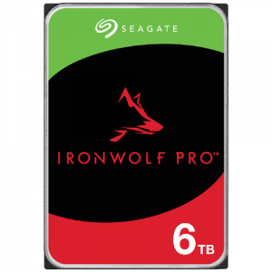 Cietais disks SEAGATE HDD IronWolf Pro (3.5'/ 6TB/ SATA 6Gb/s/ rmp 7200) - ST6000NE000