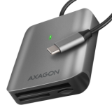 USB zibatmiņa Aluminum high-speed USB-C 3.2 Gen 1 memory card reader. 3 slots, UHS-II. (CRE-S3C)