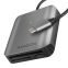 USB zibatmiņa Aluminum high-speed USB-C 3.2 Gen 1 memory card reader. 3 slots, UHS-II. - CRE-S3C