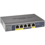 Slēdzis (komutators) 5PT GIGABIT POE/PD PLUS SWITCH (GS105PE-10000S)