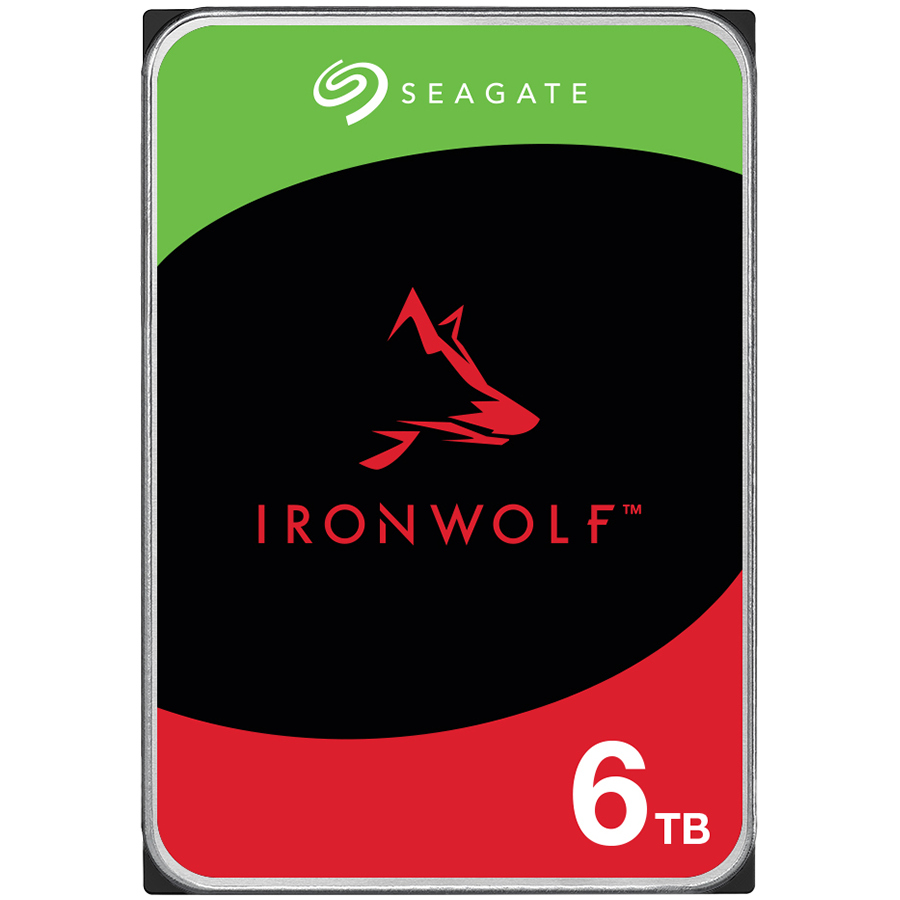 SEAGATE HDD IronWolf NAS (3.5'/ 6TB / 256m/ SATA/ 5400rpm) - ST6000VN001