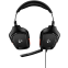 Austiņas Logitech G332 Wired LEATHERETTE - BLACK/RED - 981-000757 - foto 3