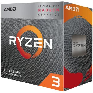 Procesors AMD CPU Desktop Ryzen 3 4C/4T 2200G (3.7GHz,6MB,65W,AM4) box, RX Vega Graphics, with Wraith Stealth cooler - YD2200C5FBBOX