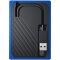 Ārējie cietie diski un SSD WD 1TB  My Passport Go - Portable SSD (WDBMCG0010BBT-WESN)