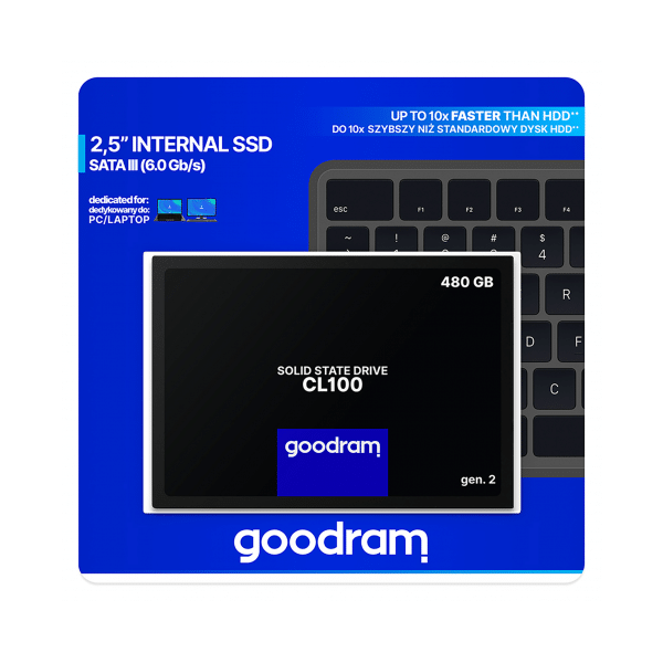 SSD Goodram SSD 480GB CL100 (TGD-SSDPRCL100480G3) - foto 3