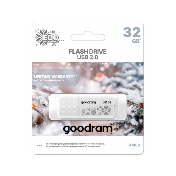 USB zibatmiņa Goodram 32GB Winter Edition (TGD-UME20320WOR11-WI)