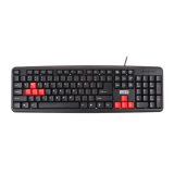 Tastatūra INTEX Slim Corona USB (KOM0221)