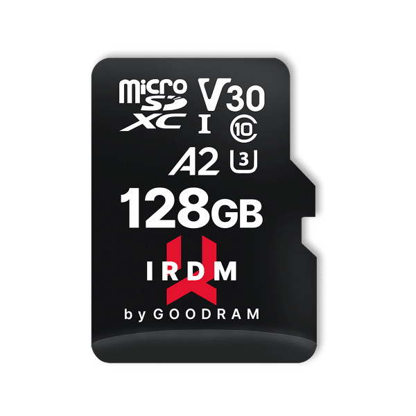 Atmiņas karte Goodram microSD 128 GB UHS-I U3 + Adapter (TGD-IRM2AA1280R12) - foto 2