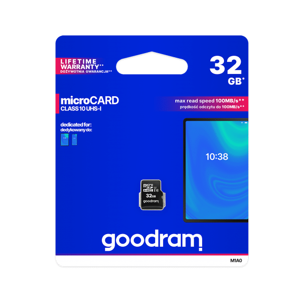 Atmiņas karte Goodram microSD 32GB UHS-I (TGD-M1A00320R12)