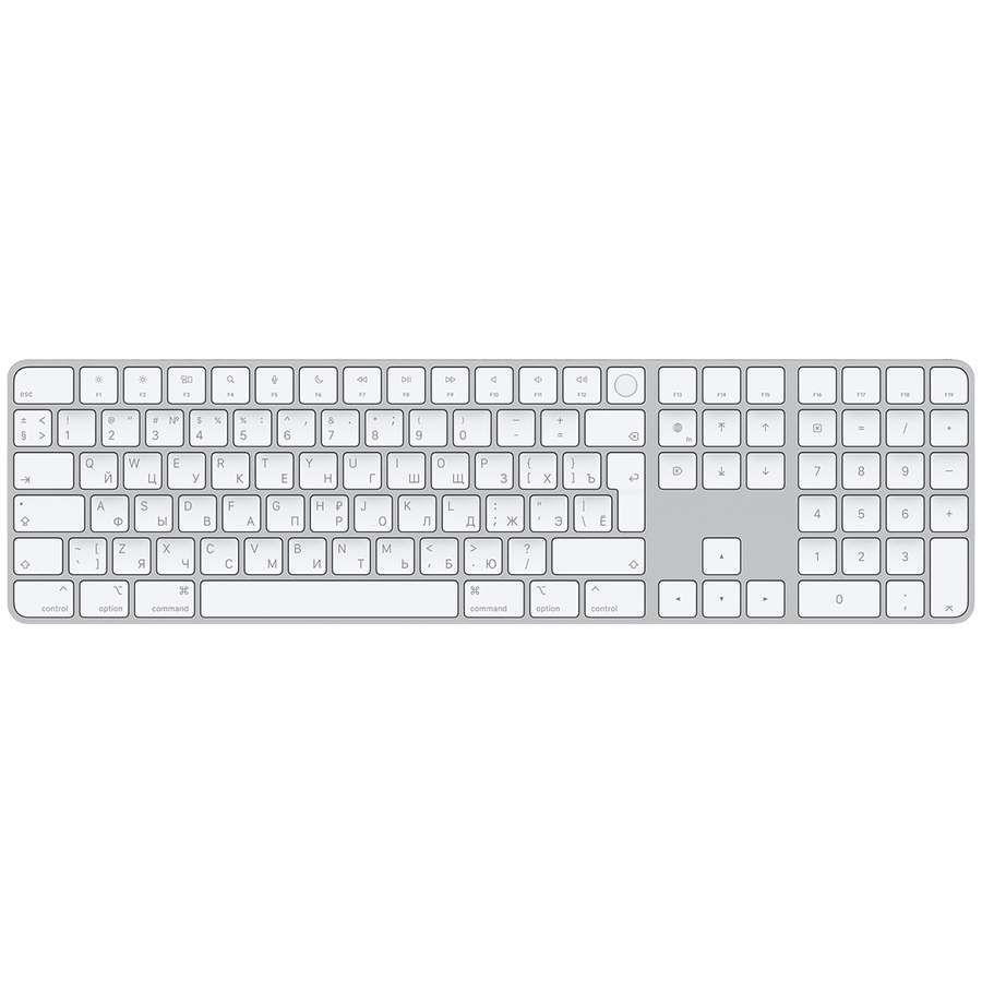 Tastatūra Magic Keyboard with Touch ID and Numeric Keypad - MK2C3RS/A