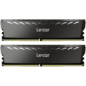 Operatīvā atmiņa Lexar® 2x16GB THOR DDR4 3200 UDIMM XMP Memory with heatsink - LD4BU016G-R3200GDXG